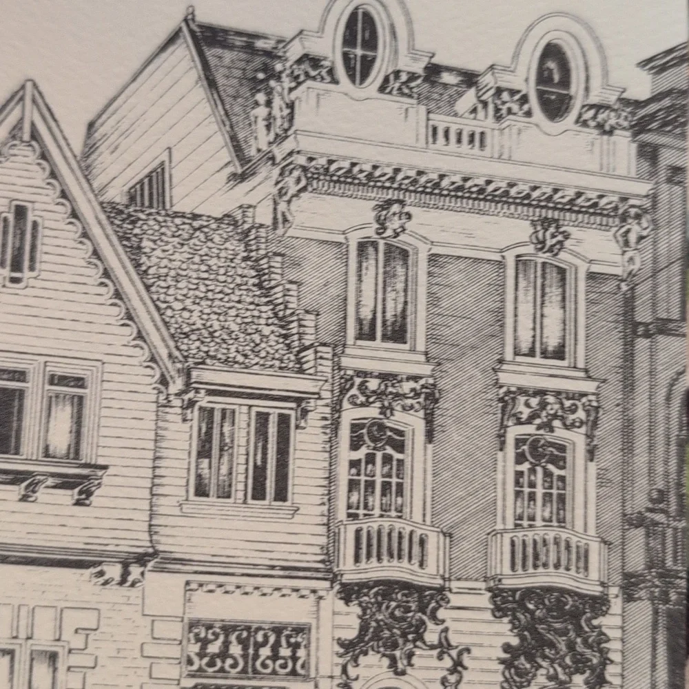 Vintage Victorian San Francisco Artist Robert M. Sebring Art Print Card Set Rare